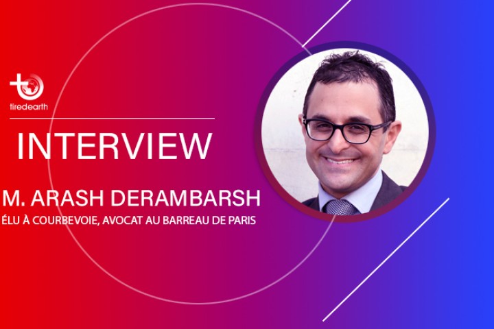 La courte interview d'Arash Derambarsh, lauréat du prix Win Win 2019, « Prix Nobel du Développement Durable »